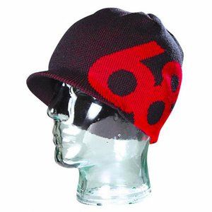 NEW 686 Icon Snowboard Ski Visor Beanie Beany Red